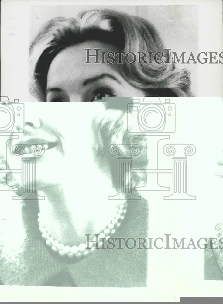 Press Photo Actress Dina Merrill - Historic Images