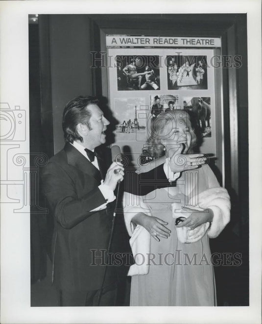 1976 Press Photo Donald O'Connor Actor Wife Gloria Premier That's Entertainment - Historic Images