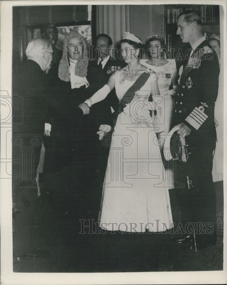 1954 Press Photo Queen Opens Parliament in Melbourne - Historic Images