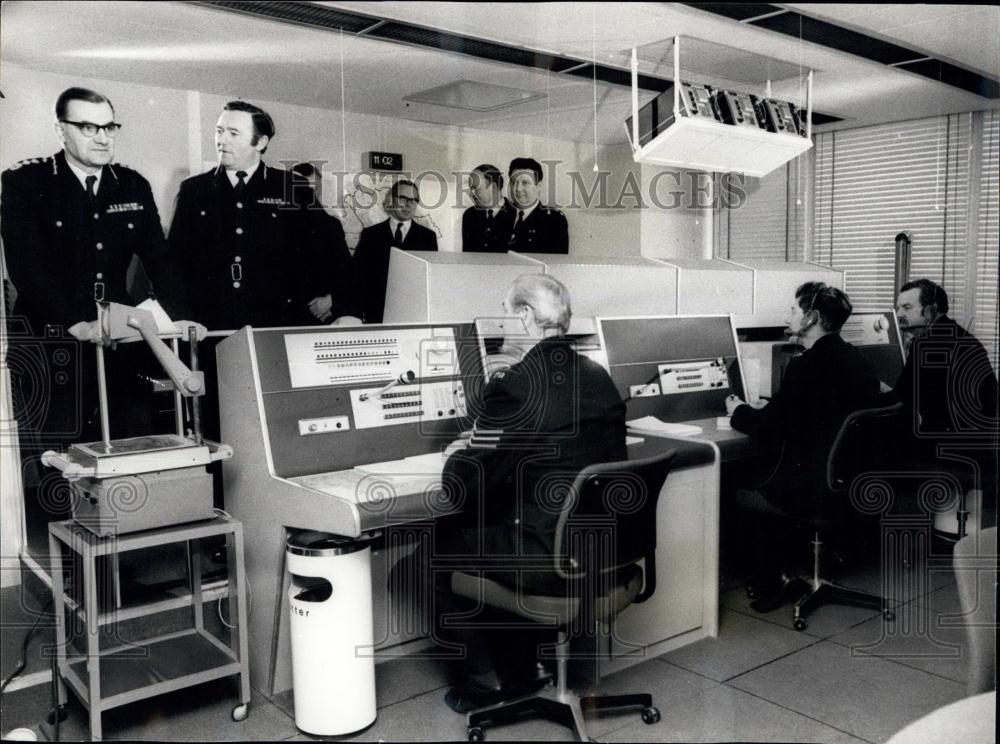 1974 Press Photo Major Boost For London Traffic Control - Historic Images