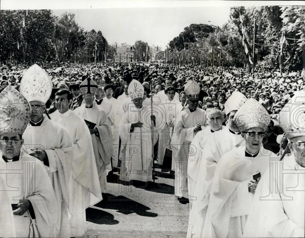 1972 Press Photo VIII National Eucharistic Congress was Officiated in Valencia - Historic Images