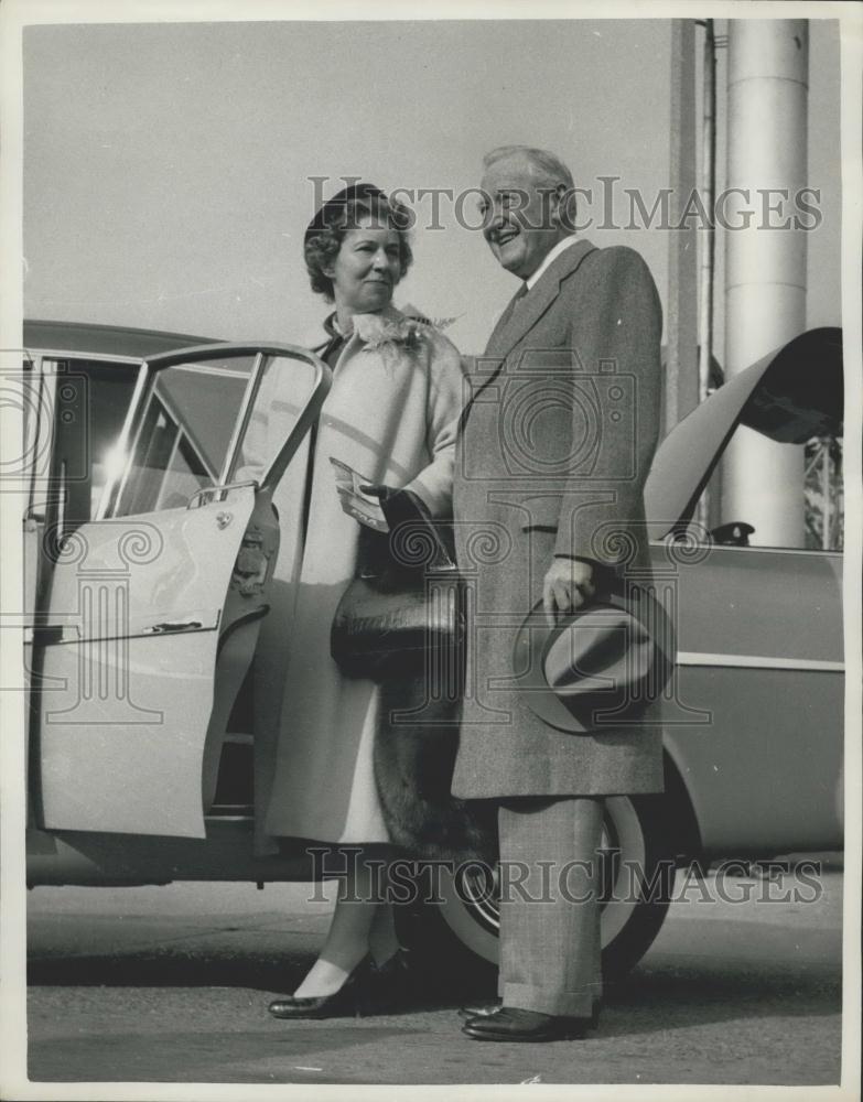 1957 Press Photo Mr. Harlow Curtice President of General Motors - Historic Images