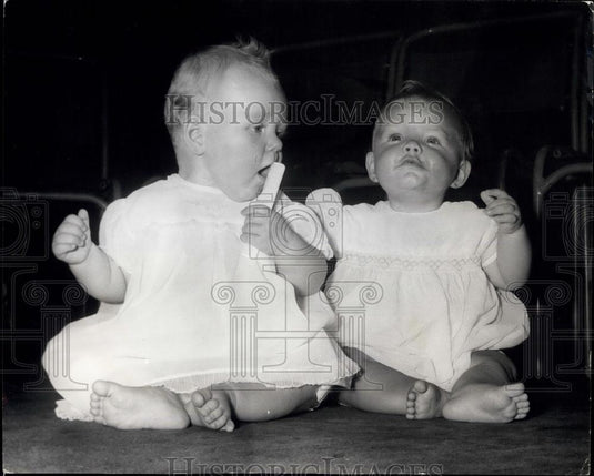 1958 Press Photo "My Fair Baby" Contest at Wandsworth - Historic Images
