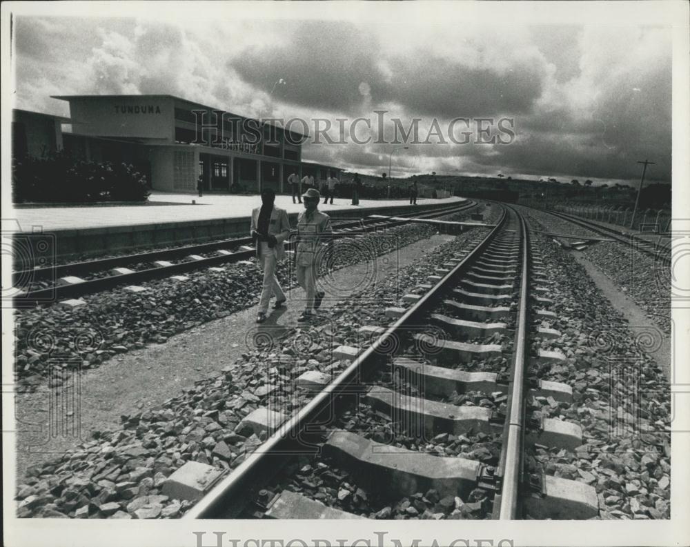 Press Photo Tunduma, on the Zambia-Tanzania Frontier - Historic Images