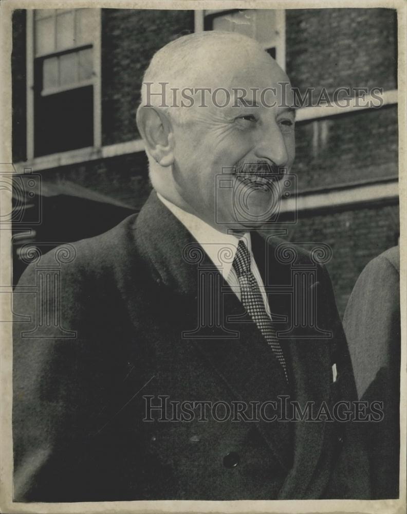 1955 Press Photo Lord Burnham Vice-Chairman of the Newspapers - Historic Images