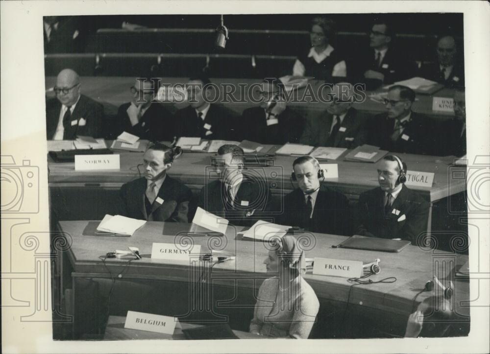 1958 Press Photo European Industrial Conference Opens In London: Prince Philip - Historic Images