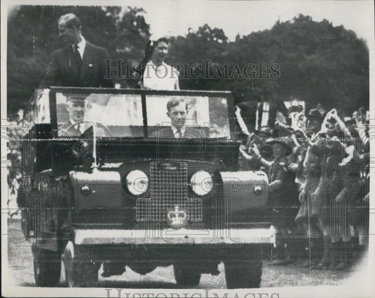 1953 Press Photo The Queen & Duke of Edinburgh - Historic Images