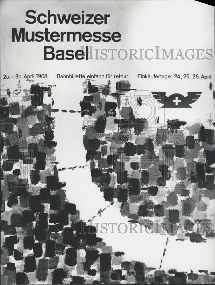 Press Photo Poster for city of Basle, - Historic Images