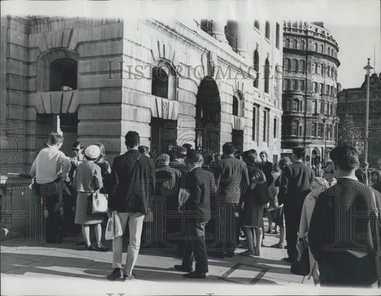 1966 Press Photo Assassination Of Dr. Verwoerd At S Africa House In London - Historic Images