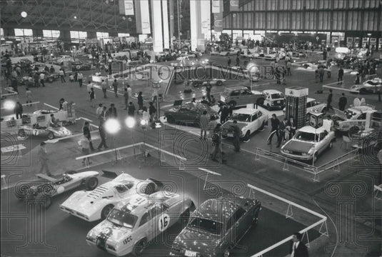 1971 Press Photo General View Tokyo Racing Car Show Harumi Exhibition Grounds - Historic Images