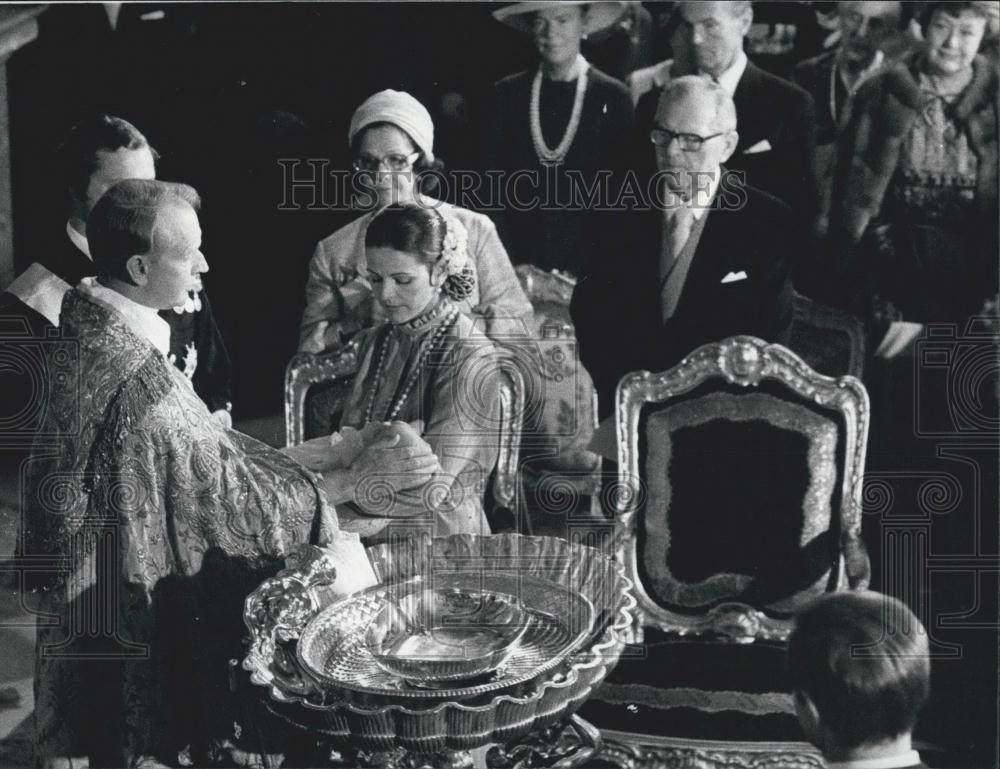 Press Photo Christening of Princess Viktoria - Historic Images