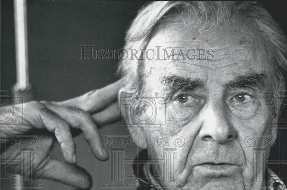 Press Photo Swedish Chemist - Grandson of Ludwig Noble - Nils Oleinnilcoff - Historic Images