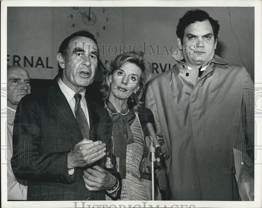 1981 Press Photo Senator Harrison A. Williams Jr, wife Jeanette - Historic Images