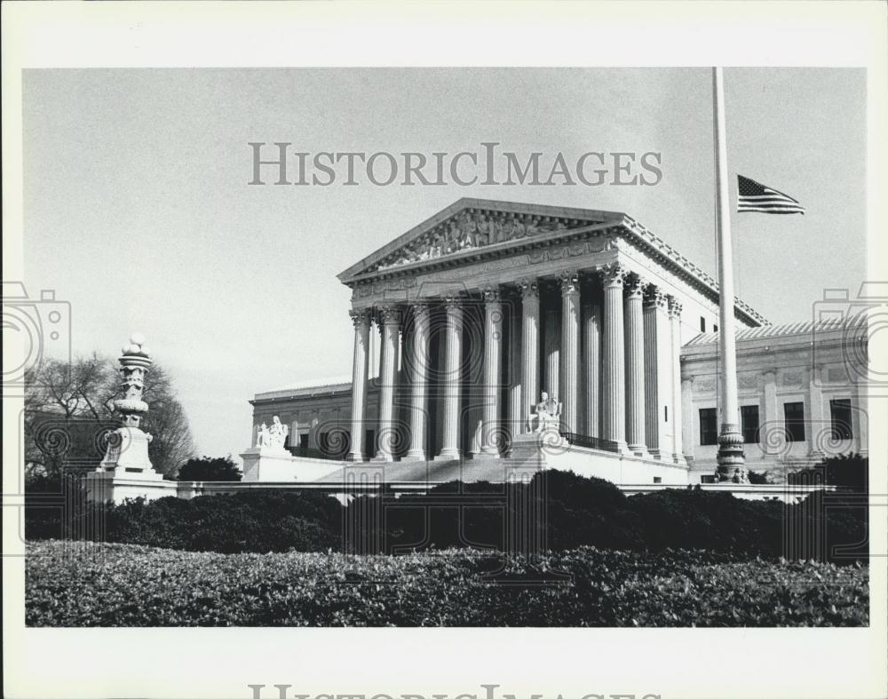 1980 Press Photo The Supreme Court Building - Historic Images