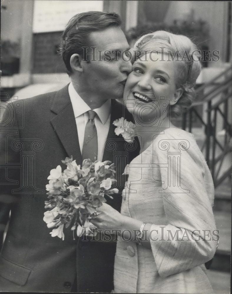 1968 Press Photo Dancer Anthea Slattern, Opera Singer John Hauxvell - Historic Images