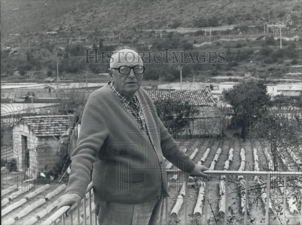 Press Photo President of the Republic Giuseppe Saragat - Historic Images