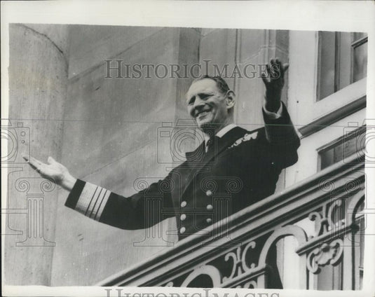 1964 Press Photo King Frederik of Denmark is 65 - Historic Images