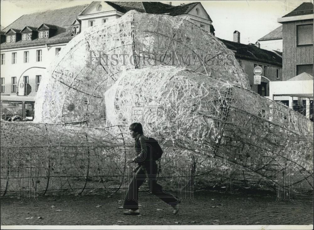 Press Photo &quot;Godian Knot&quot; in Erlangon/West - German - Historic Images