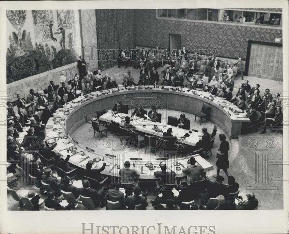 1976 Press Photo UN Security Council - Historic Images