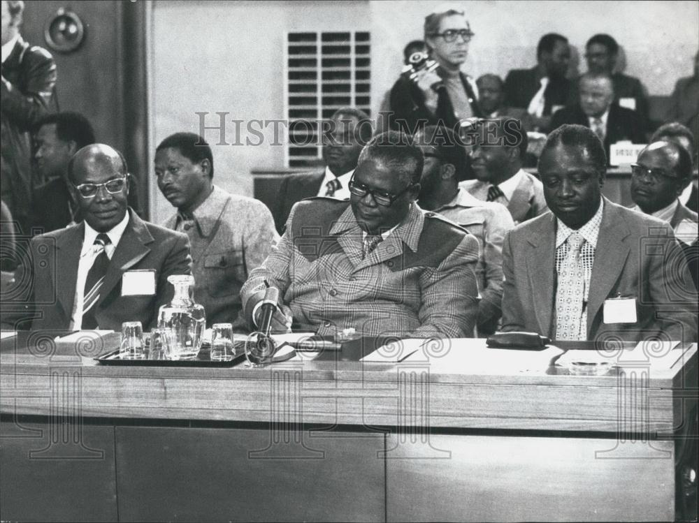 1976 Press Photo African National Council Headed By Joshua Nkomo - Historic Images