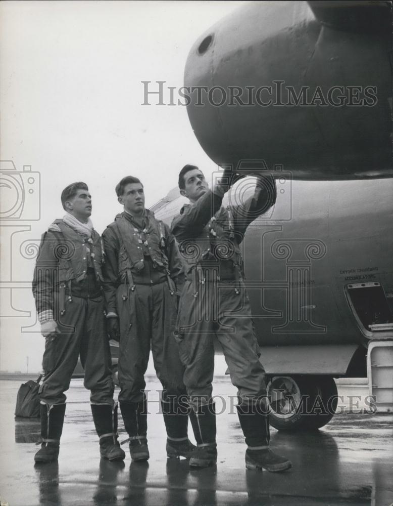 Press Photo Canberra Crew, Turpie, Deary, Hargreaves - Historic Images