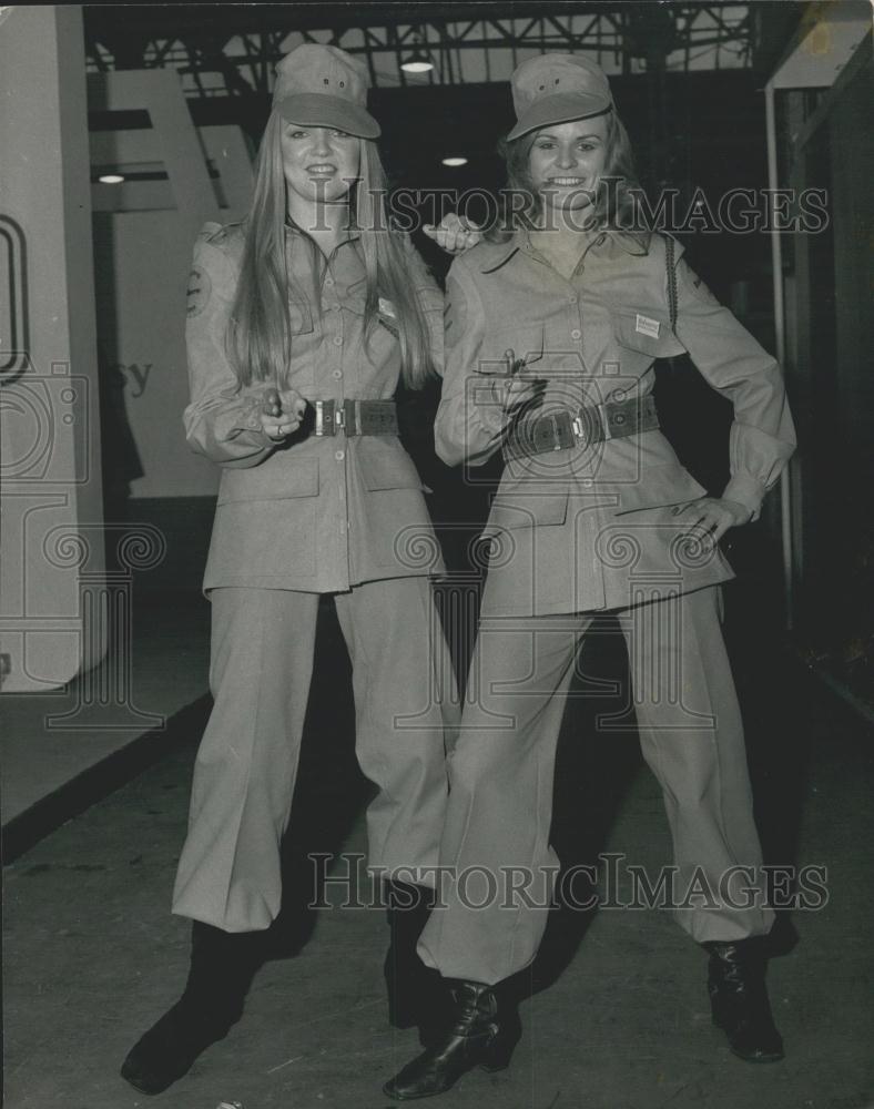 1972 Press Photo International hotel & catering exhibition Hotelympia - Historic Images