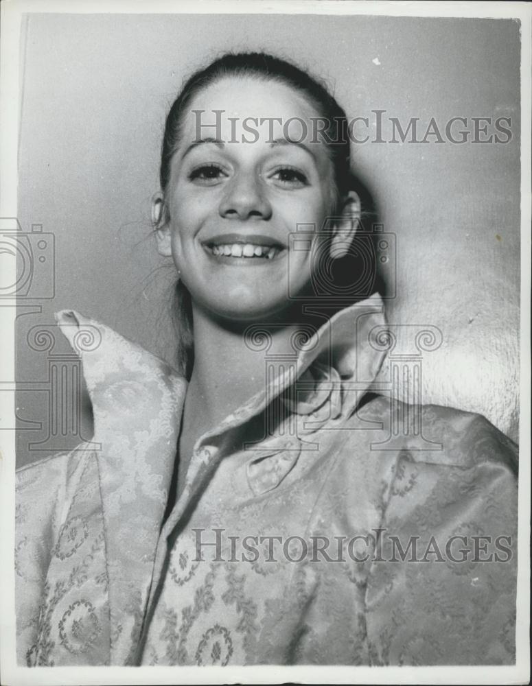 1960 Press Photo 12 Year Old American Ballerina Claudia Cravey Princess Ballet - Historic Images