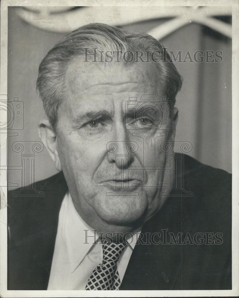 1985 Press Photo American Ambassador, United Nations, General Vernon Walters - Historic Images