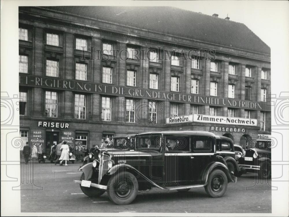 Press Photo Automobile, Leipzig Autumn Fair - Historic Images