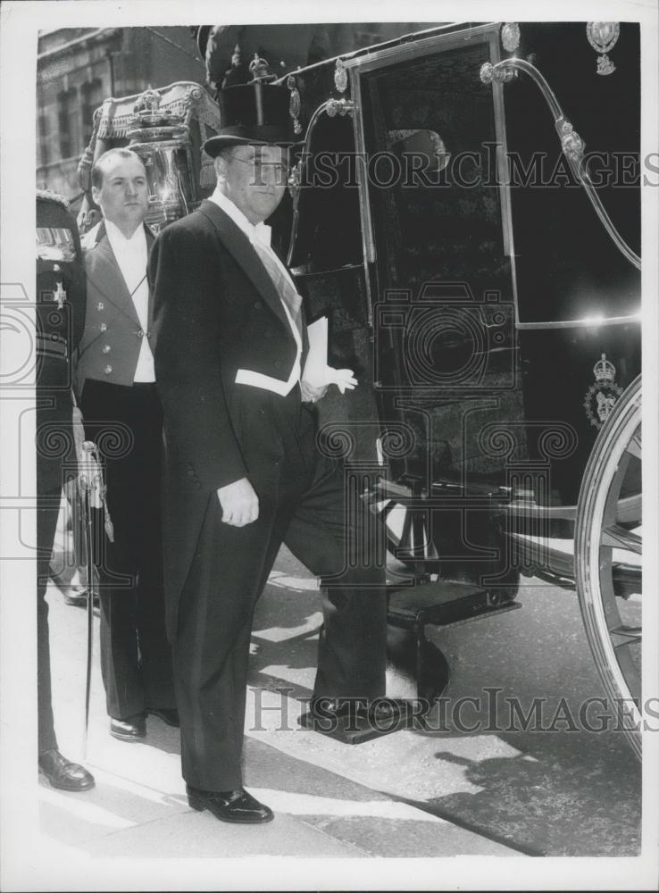 1959 Press Photo New Venezuelan Ambassador presents credentials - Historic Images