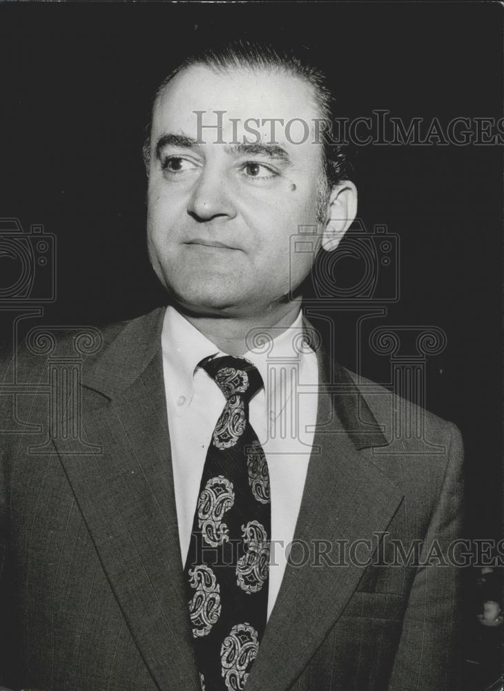 Press Photo Second Minister of Education, Vlahos - Historic Images