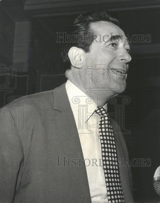 1969 Press Photo Labour MP Robert Maxwell - Historic Images
