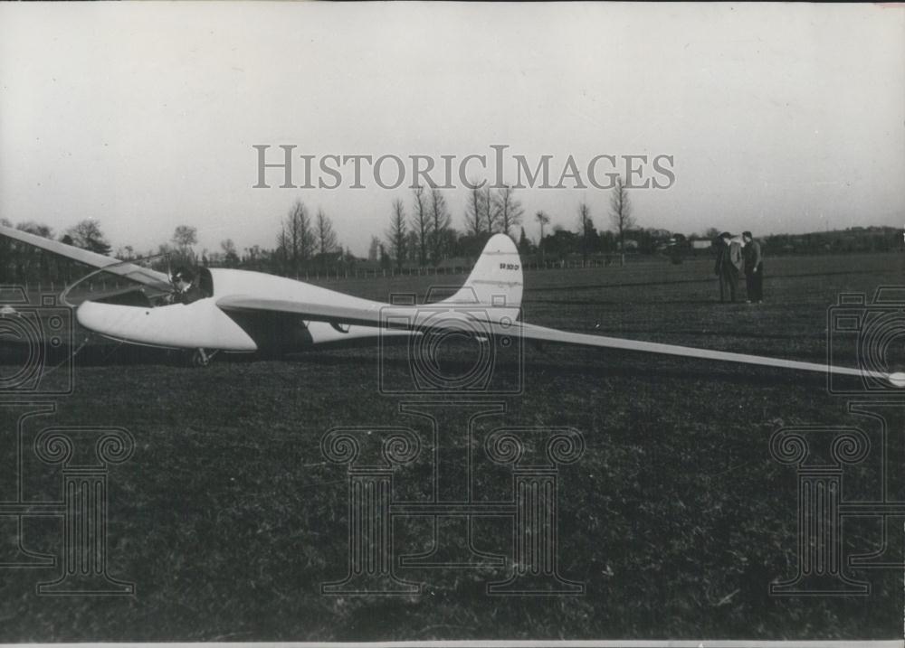 Press Photo French High Flying Glider Le Breguet 901-01 For Gliding Championship - Historic Images