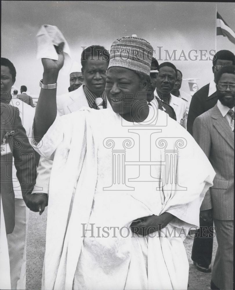 Press Photo Hilla Limann, Head of State of Ghana - Historic Images