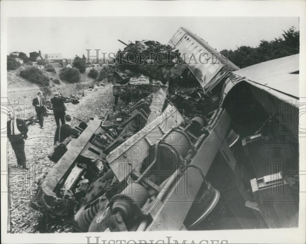 1964 Press Photo Express Crash Near Arnhem - Historic Images