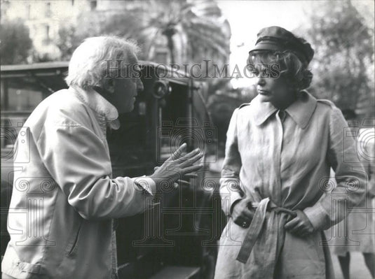 1969 Press Photo Actress Melina Mercouri and husband Director Jules Dassin - Historic Images
