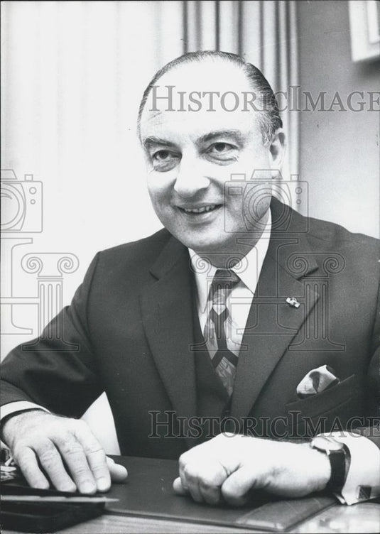Press Photo Dr W.K.N. Schmeller - Historic Images