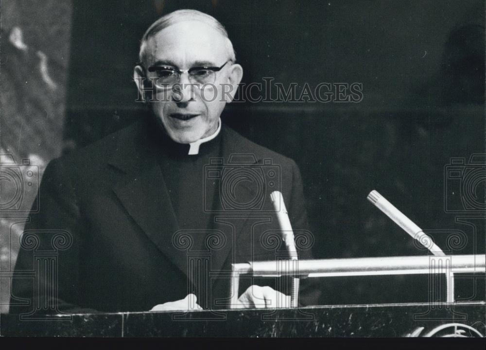 1978 Press Photo Monsignor Agostino Casaroli. Secretary of State of the Vatican - Historic Images