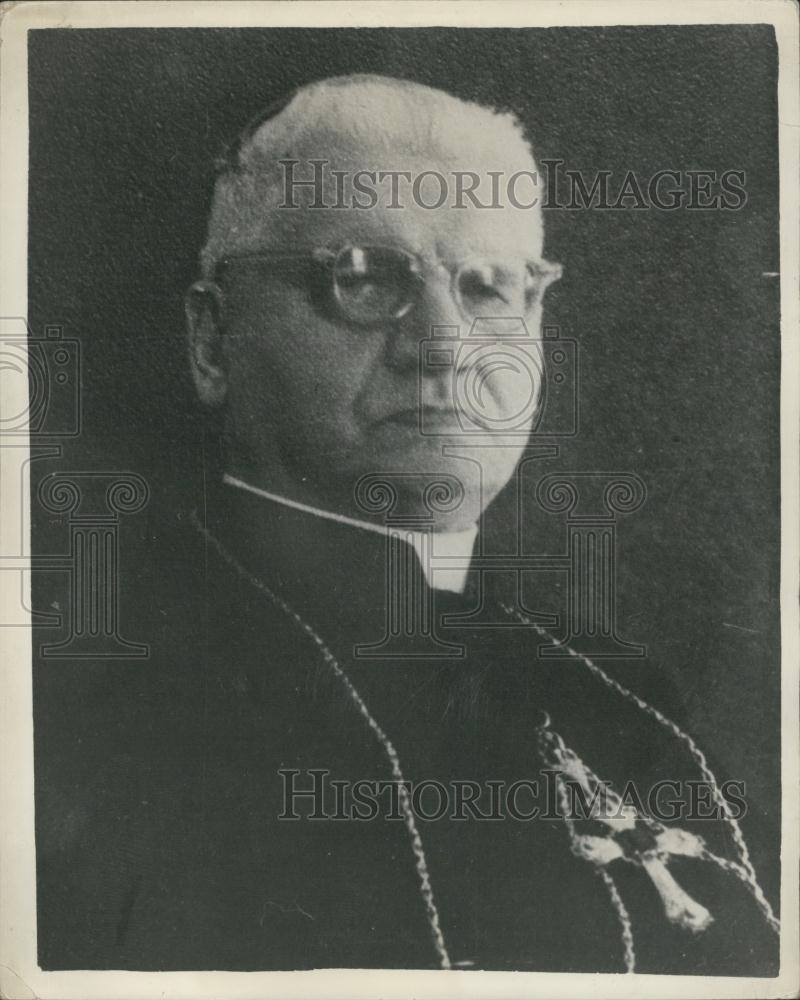 1956 Press Photo Bishop Adamski ,arrested in Poland - Historic Images