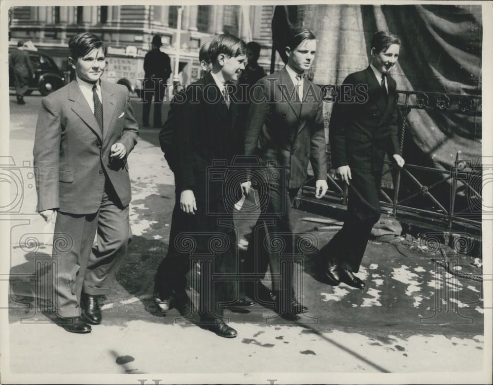 Press Photo Lord Montgomery; Henry Herbert; Dave McEwan; C Brook and H Kiswick - Historic Images