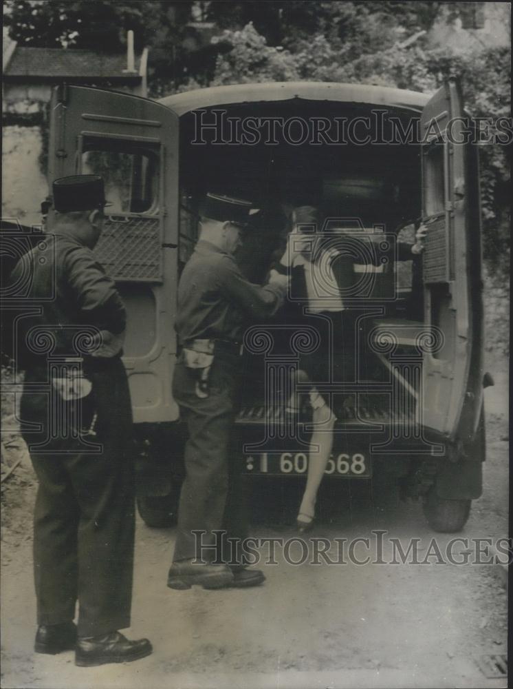 1961 Press Photo Andree Pebeyre receives death sentence for insufficient care - Historic Images