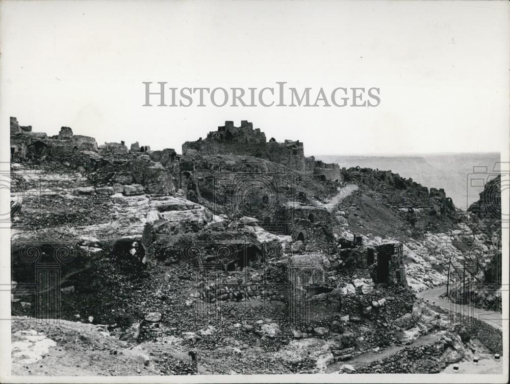 Press Photo Larder Fortress of Nalut &amp; ruins of the old Berber houses - Historic Images