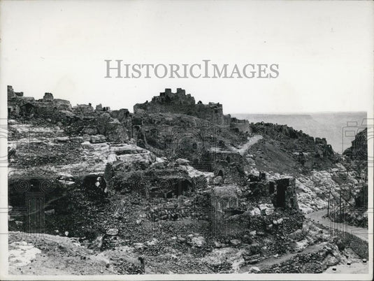Press Photo Larder Fortress of Nalut & ruins of the old Berber houses - Historic Images