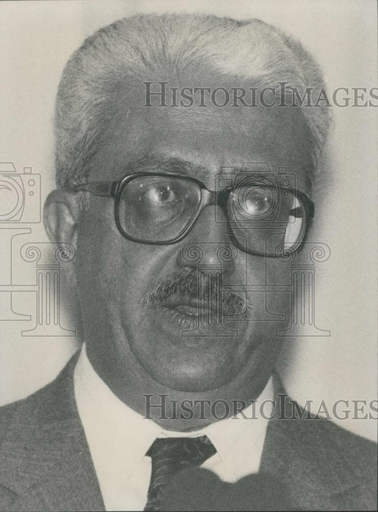 1991 Press Photo US Secretary of State James Backer - Historic Images