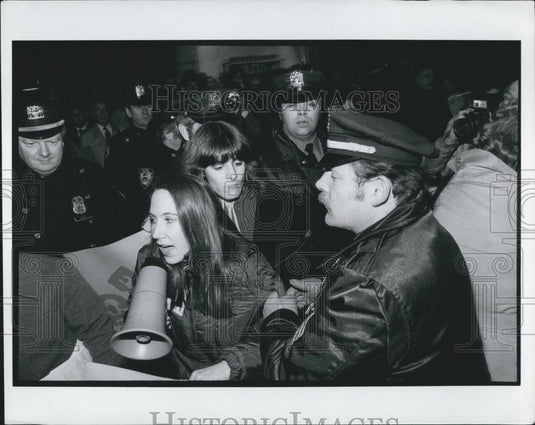 1981 Press Photo Women against pornography - Historic Images