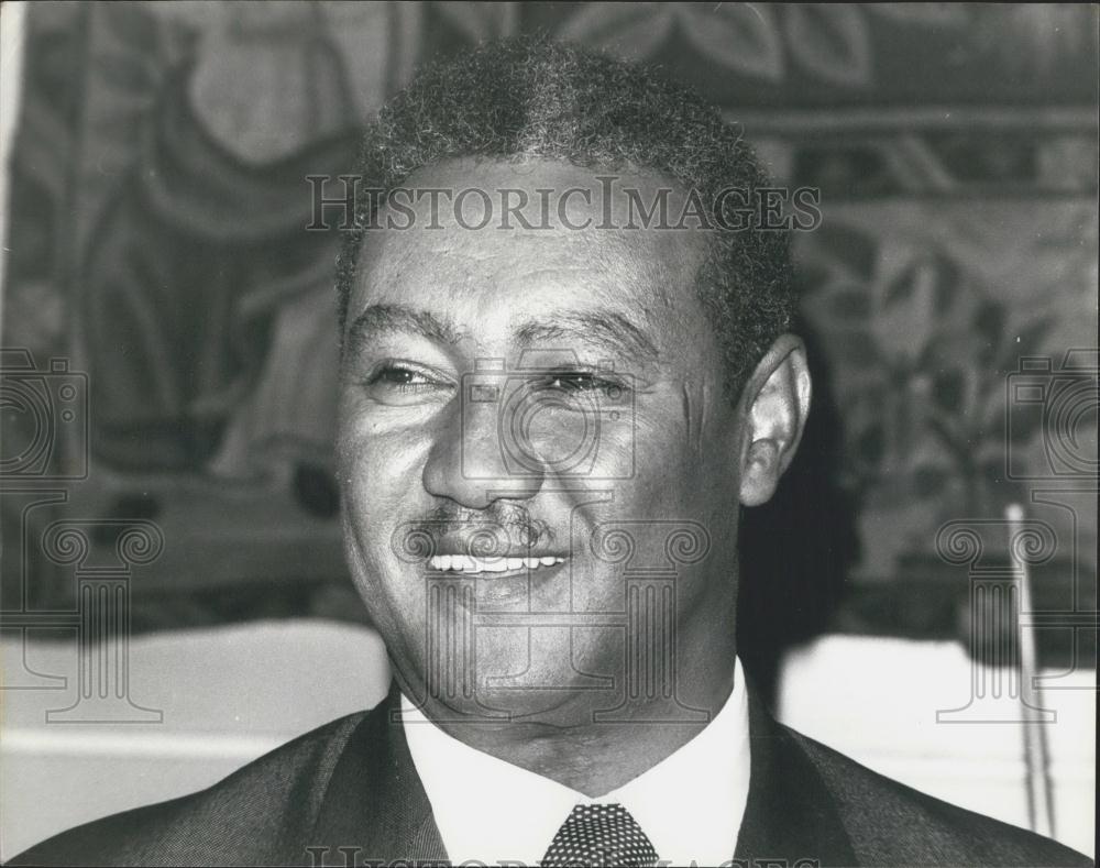 1976 Press Photo Sudan President Jaafar Numeiry is ousted in Coup - Historic Images