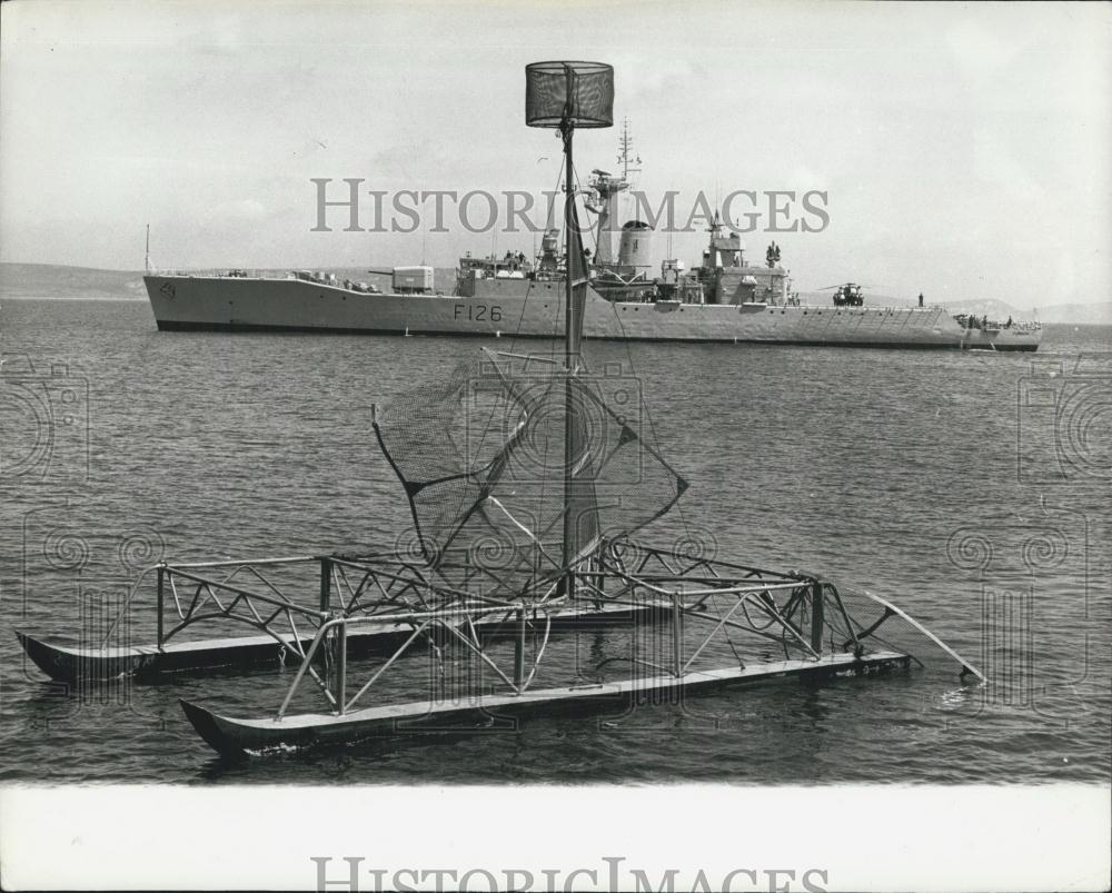 1969 Press Photo The frigate Plymouth - Historic Images