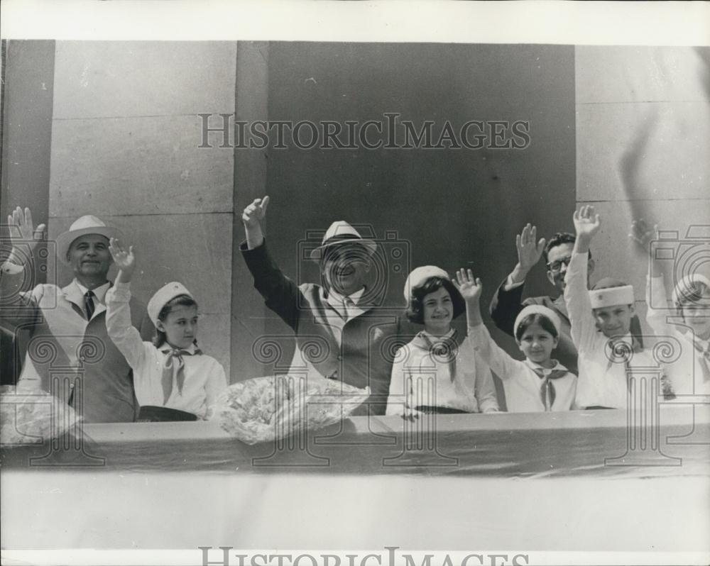 1968 Press Photo Big parade in Sofia - Historic Images