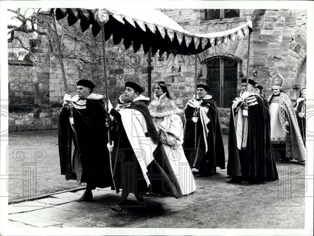 1978 Press Photo Shakespeare-Henry VIII on BBC Television - Historic Images