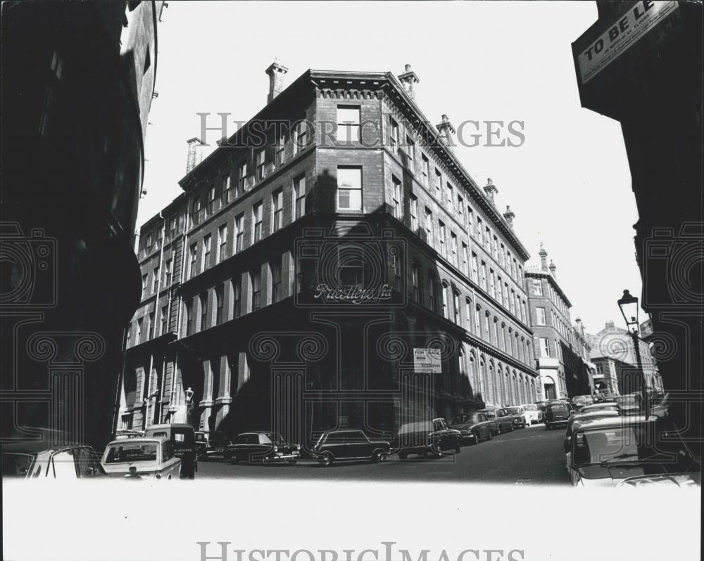 Press Photo A typical scene in Bradford&#39;s Little Germany - Historic Images